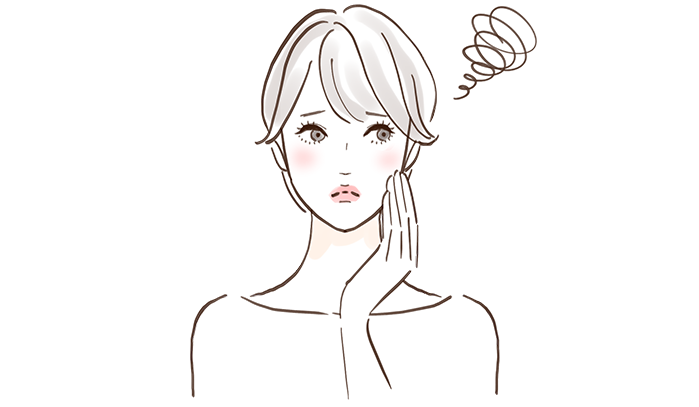 悩んでいる女性